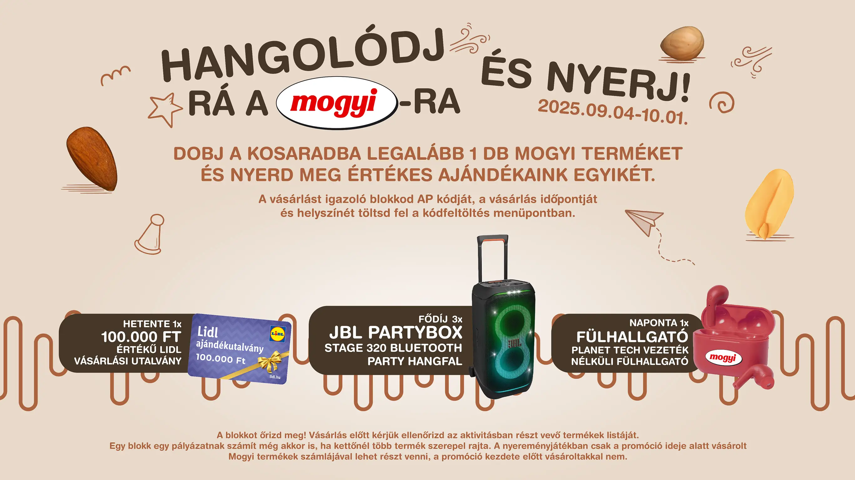 A promóció plakátképe.